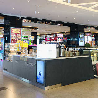 Кофейня Varka открылясь в Galleria Minsk